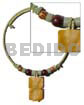 Olive Green 2-3mm Coco Heishe