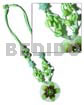 4 Layer Knotted Bright Green