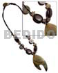 45mm Blacklip Pendant In Double