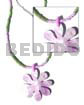 2-3mm Green/lilac Coco Pokalet 40mm