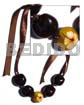 Kukui Nuts Ribbon Choker