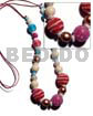Multicolored 20mm Wrapped /crochet Round