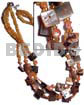 3 Rows Orange Hammershell 12mm