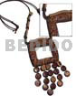 Brown/beige Wax Knotted Wax Cord
