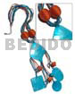 Tassled 5 Rows Glass Bds