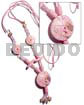 2 Layers Pink Wax Cord
