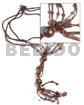 3 Rows Dark Amber Glass