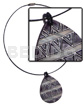 Coated Black Cable Wire Neckline