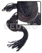 10 Rows Black Glass And