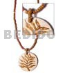 Round Coco Pendant Fern Design
