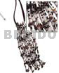 Coco & Brownlip Heishe Tassles
