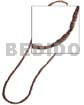 2-3mm Coco Heishe Brown Beads