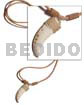 Cowrie Fangs Palmwood Tube In