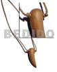 50mmx17mm Tusk Nangka Wood On