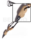 35mm Clay Blacklip Shell Fang