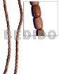 Rosewood Ricebeads 9mmx6mm