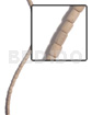 4mmx6mm Natural White Wood Heishe