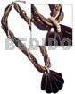 10 Rows Of Cut/glass Beads,