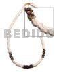 3 Rows Twisted Troca Ricebeads