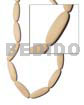 Nat. White Wood Flat Football