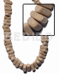 "nat. White Wood" Triangle Nuggets