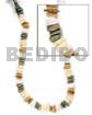 Sq Cut Khaki Combination White