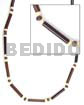 2-3mm Dark Brwn Bamboo Tube/2-3mm