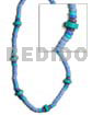 4-5mm Coco Pokalet. In Blue