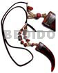 90mmx23mm Carabao Amber Horn Tusk