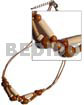 Wood Beads & Tube On