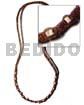 Agsam Necklace White Clam