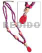 2 Rows 2-3mm Pink Coco
