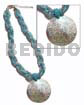 12 Rows Aqua Blue Twisted