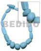 Natural Wood Beads Dyed In