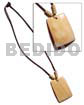 40mm Rectangular Melo Pendant In