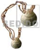 45mm Blacklip Pendant 3 Rows