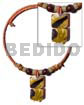 Rust 2-3mm Coco Heishe Wire