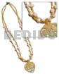 40mm Carved Heart Pendant In