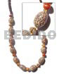 Oval Salwag Corals Brown &