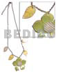 45mm Lime Green Hammershell Flower