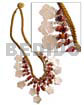 Golden Macrame Dangling 15mm Nat.