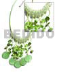 Spaghetti Choker / Dangling Mint