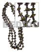 3 Layers Glass Beads White