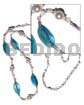 40 In. Floating White/rainbow Sequins/glass