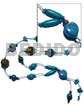 36 In. Tassled Wax Cord