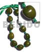 Kukui Nut Choker In Graduated