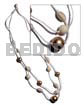 2 Layes Crme Satin Cord