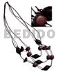 3 Graduated Rows Dark Brown