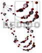 Floating Red Kabibe Shell Nuggets