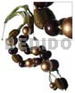 Tassled Round 30mm/25mm Metallic Gold